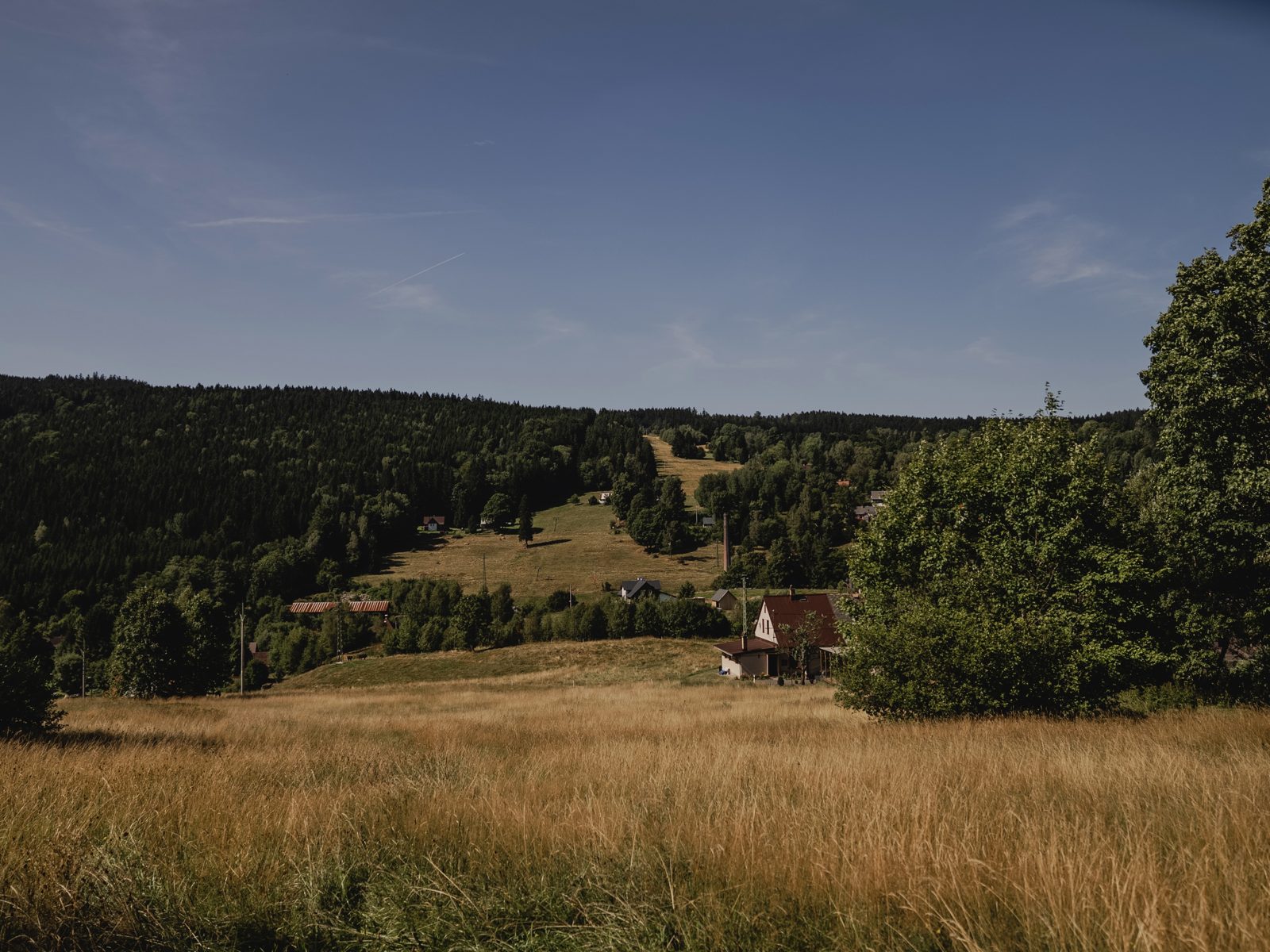 Výhled do Jizerských hor
